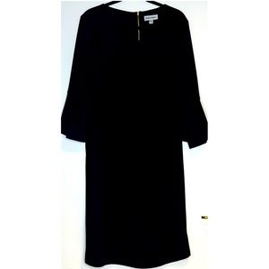 Shelby and Palmer | Size 22 W |Formal Black Midi Dress| Never Worn